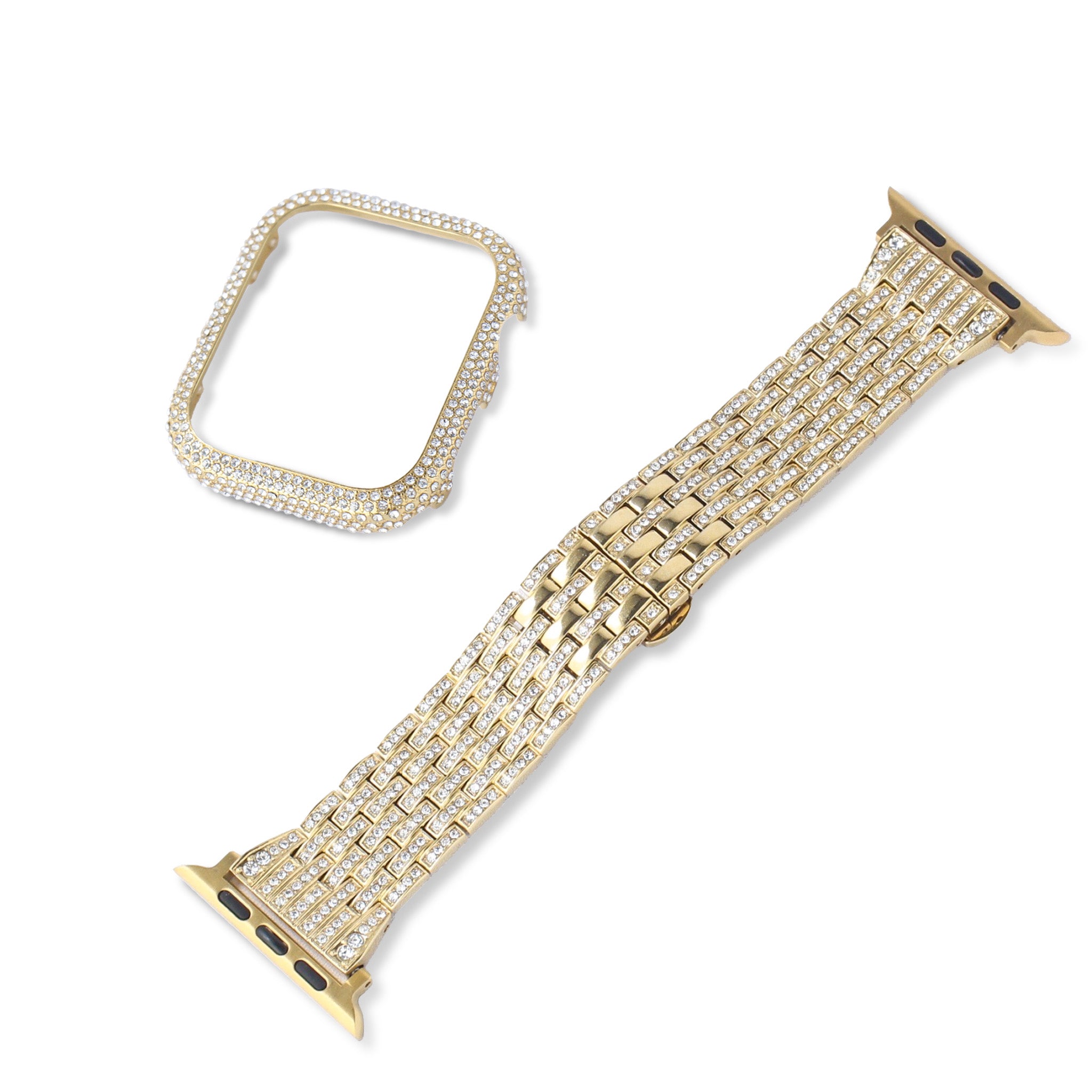 Premium Stone case&amp;band [GOLD SET]